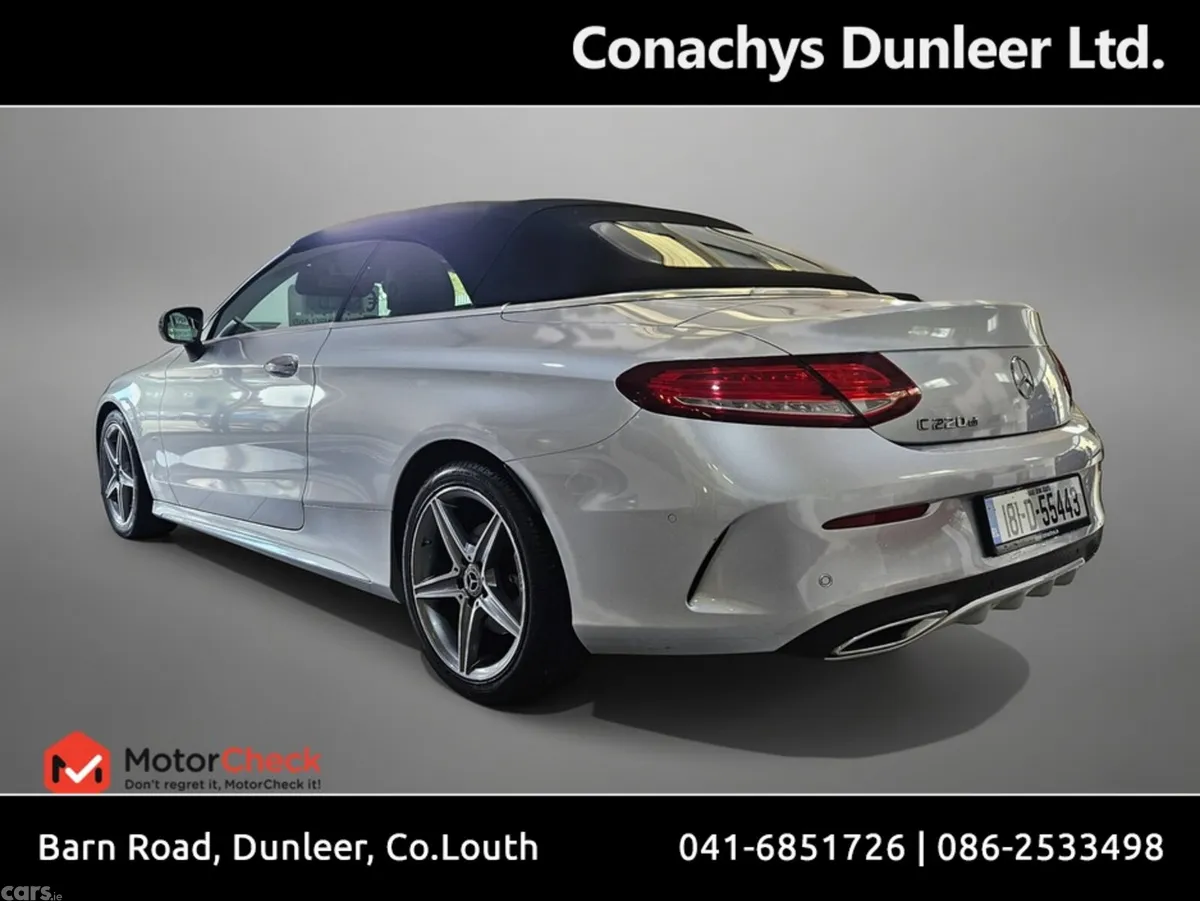 Mercedes-Benz C-Class Convertible, Diesel, 2018, Silver