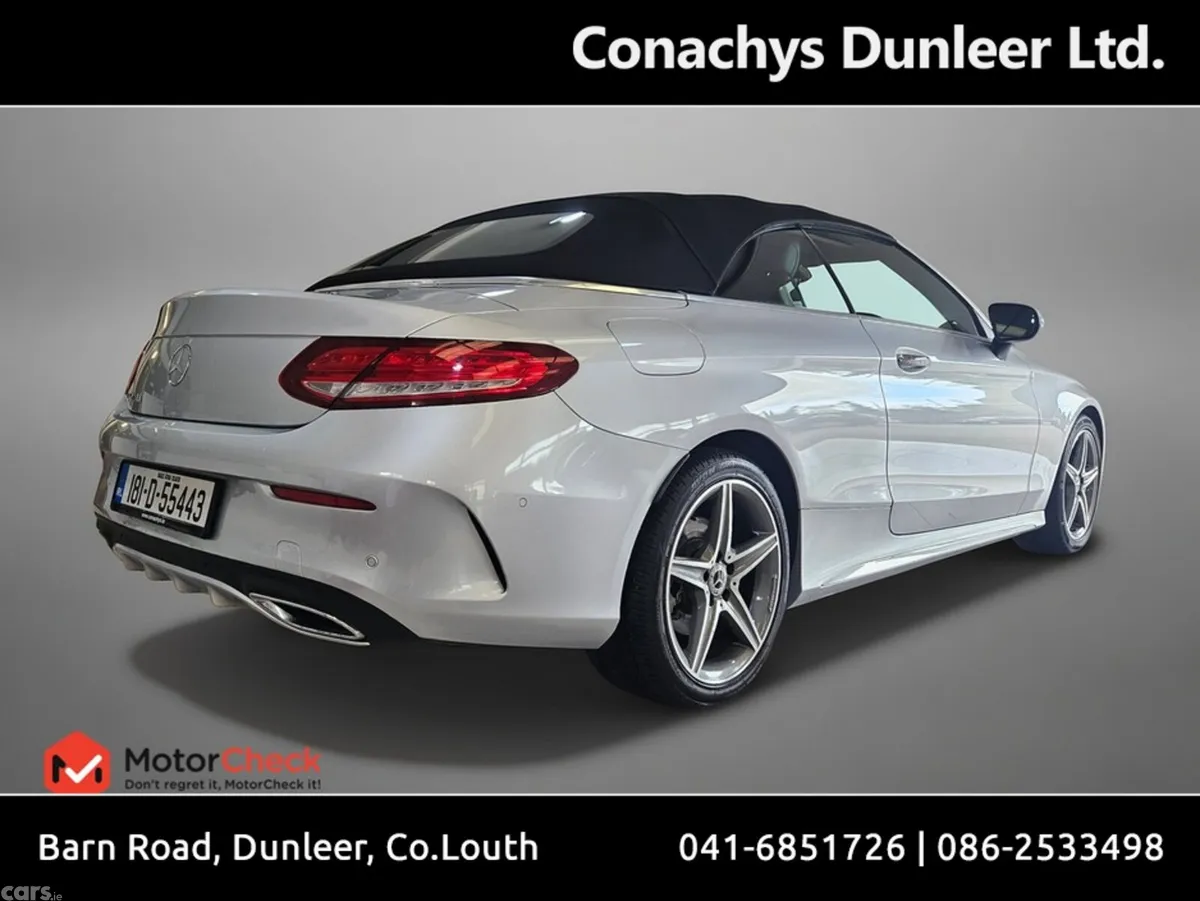 Mercedes-Benz C-Class Convertible, Diesel, 2018, Silver