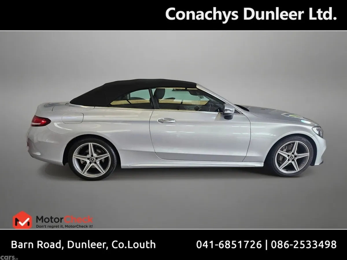 Mercedes-Benz C-Class Convertible, Diesel, 2018, Silver