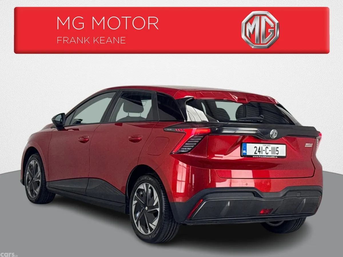 MG 4 Hatchback, Electric, 2024, Red