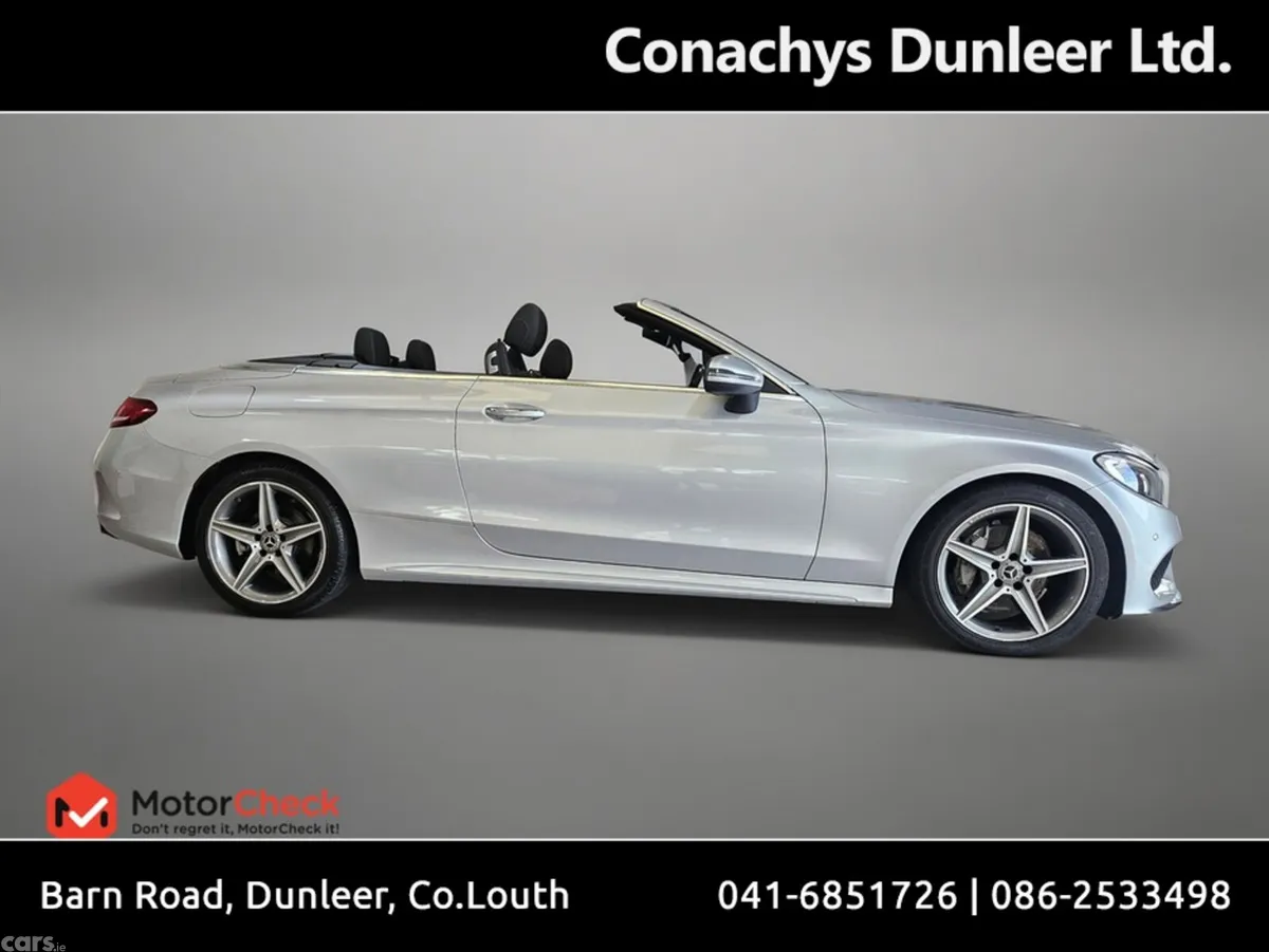 Mercedes-Benz C-Class Convertible, Diesel, 2018, Silver