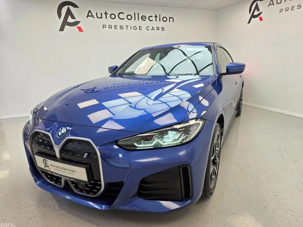 BMW i4 Saloon, Electric, 2023, Blue