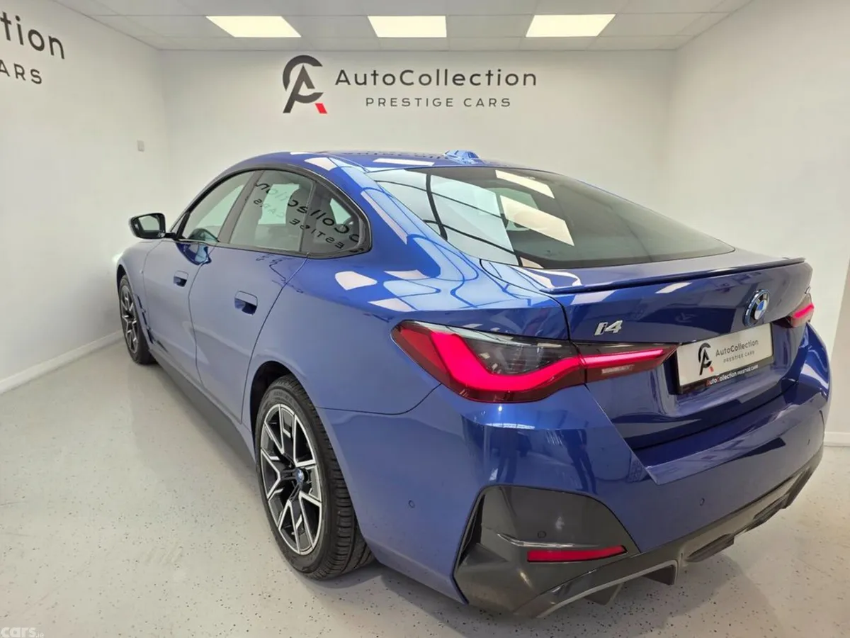 BMW i4 Saloon, Electric, 2023, Blue