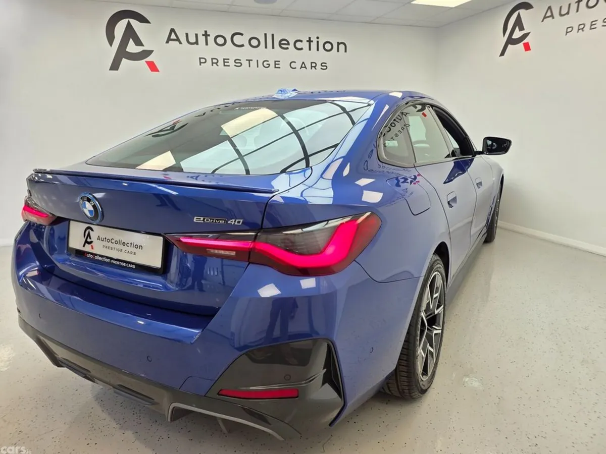 BMW i4 Saloon, Electric, 2023, Blue