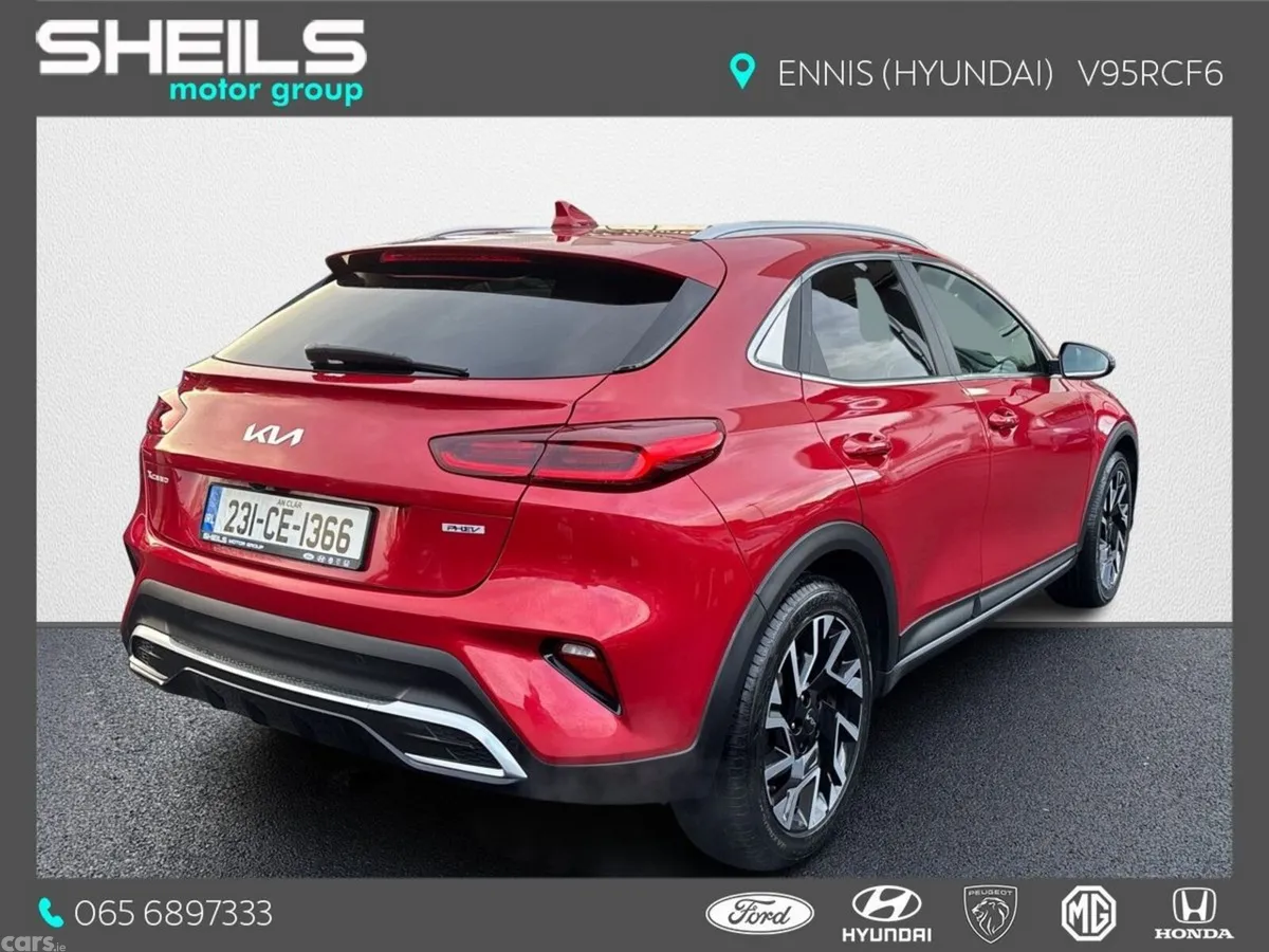 Kia XCeed Hatchback, Petrol Plug-in Hybrid, 2023, Red