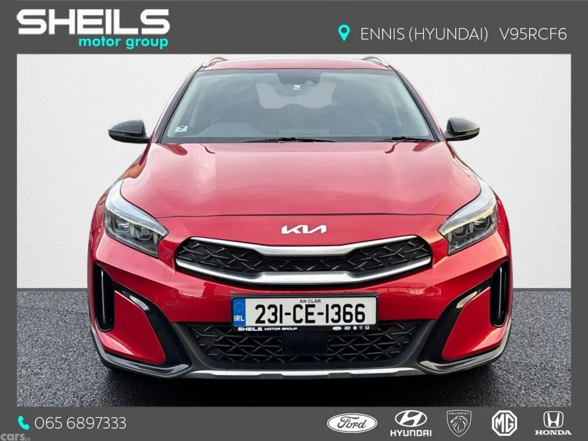 Kia XCeed Hatchback, Petrol Plug-in Hybrid, 2023, Red