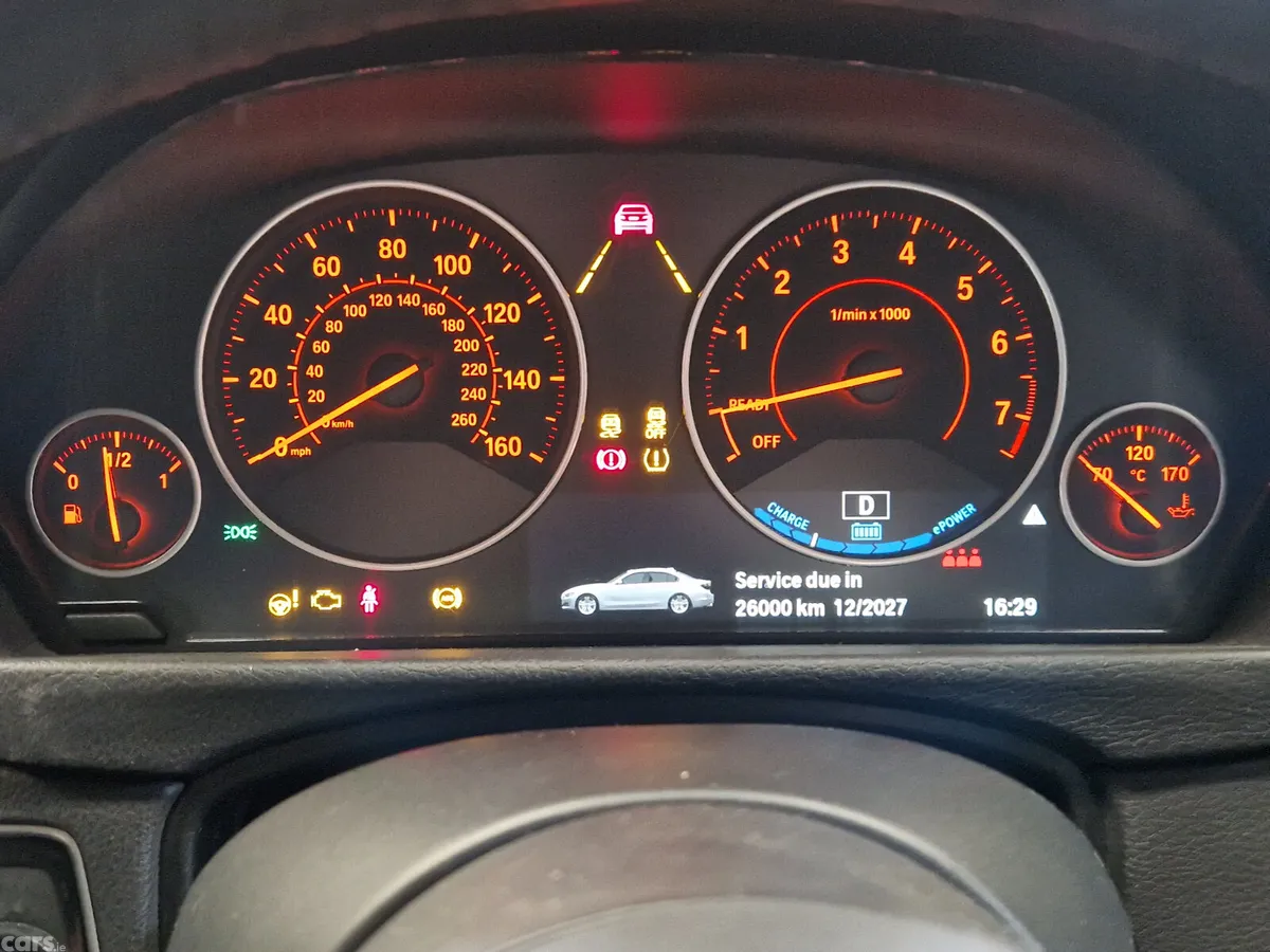 BMW 3-Series Saloon, Petrol Plug-in Hybrid, 2017, Blue