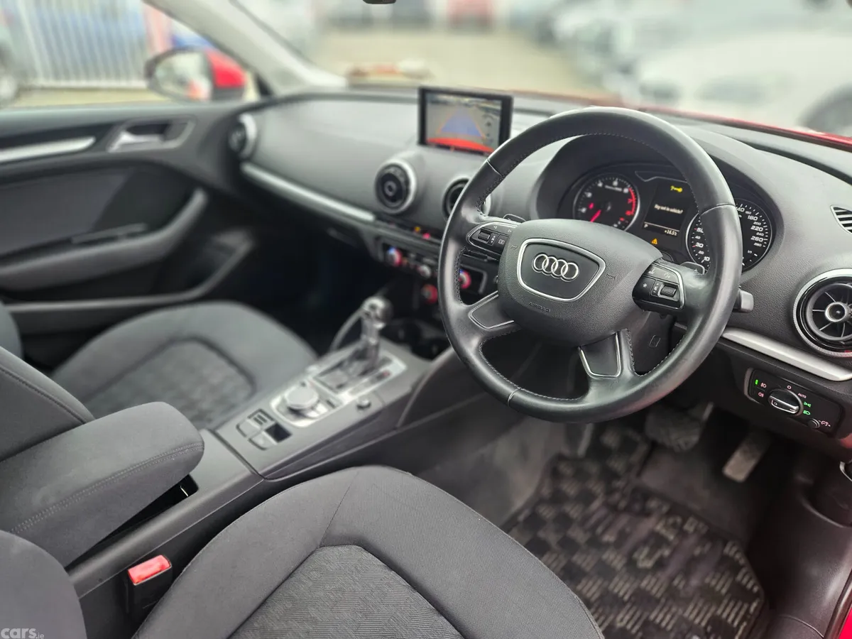 Audi A3 Saloon, Petrol, 2015, Red
