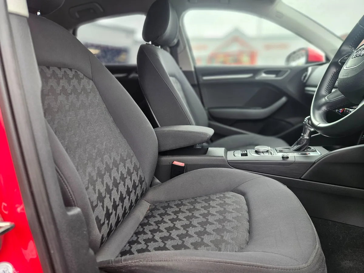 Audi A3 Saloon, Petrol, 2015, Red