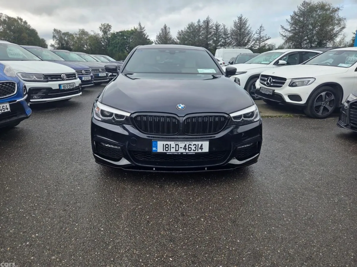 BMW 5-Series Saloon, Diesel, 2018, Black