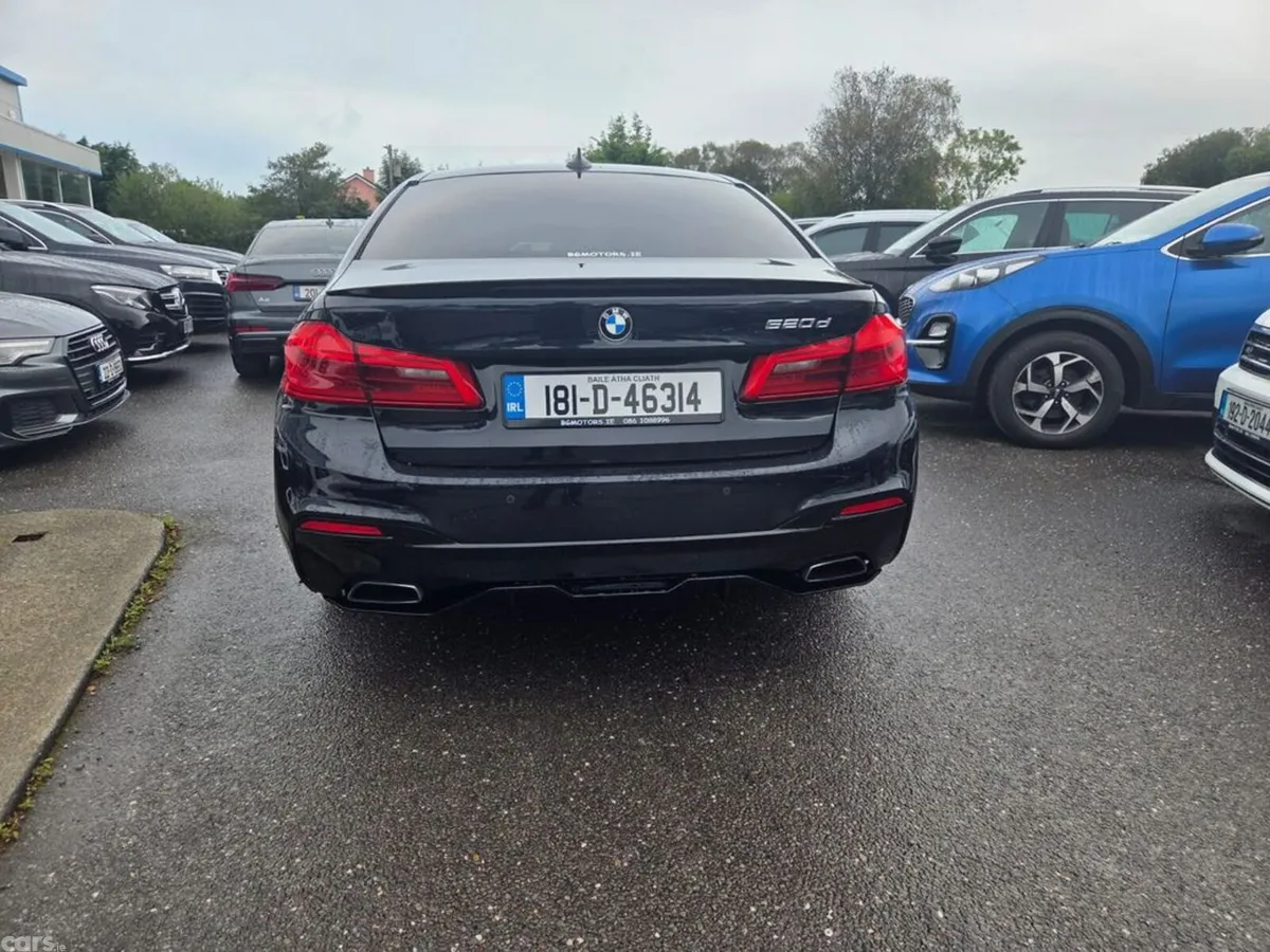 BMW 5-Series Saloon, Diesel, 2018, Black