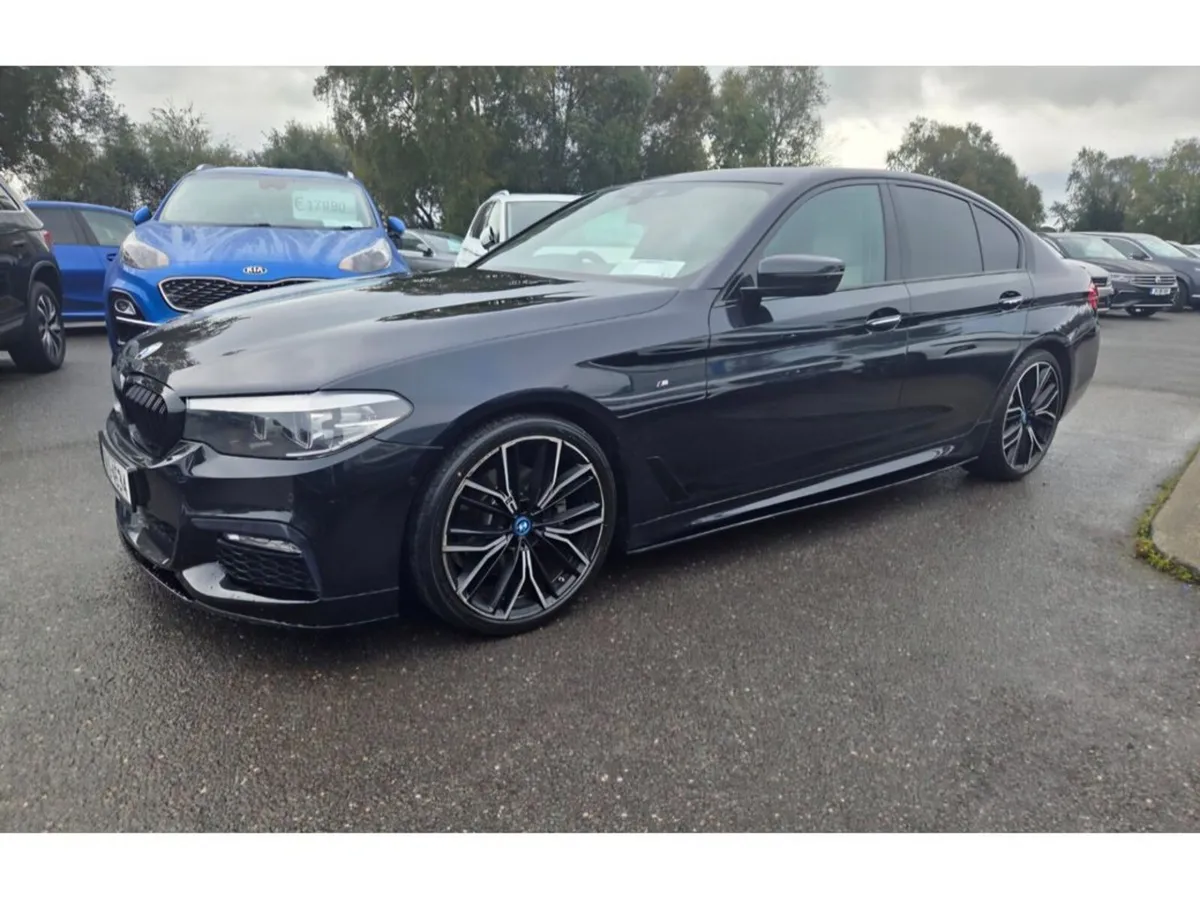 BMW 5-Series Saloon, Diesel, 2018, Black