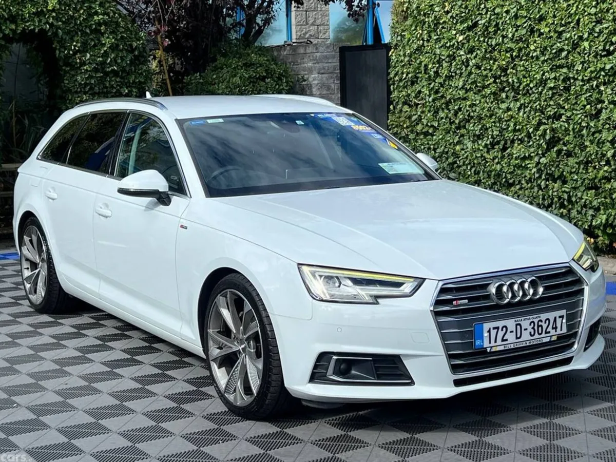 Audi A4 Estate, Petrol, 2017, White