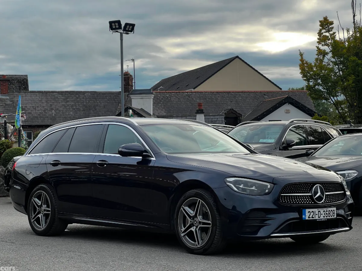 Mercedes-Benz E-Class Estate, Diesel Plug-in Hybrid, 2022, Blue