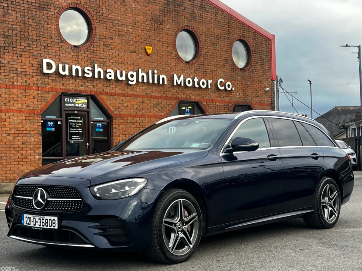 Mercedes-Benz E-Class Estate, Diesel Plug-in Hybrid, 2022, Blue