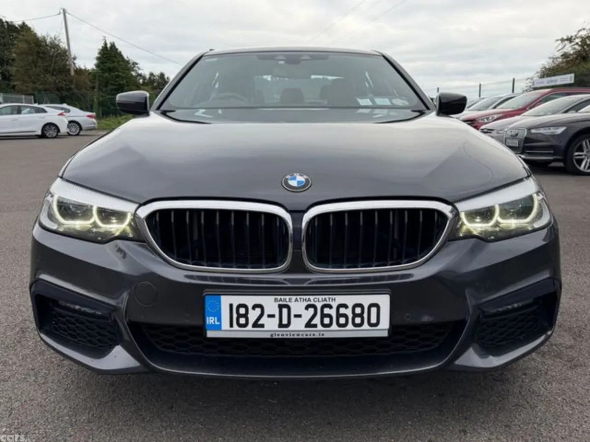 BMW 5-Series Saloon, Petrol Plug-in Hybrid, 2018, Grey