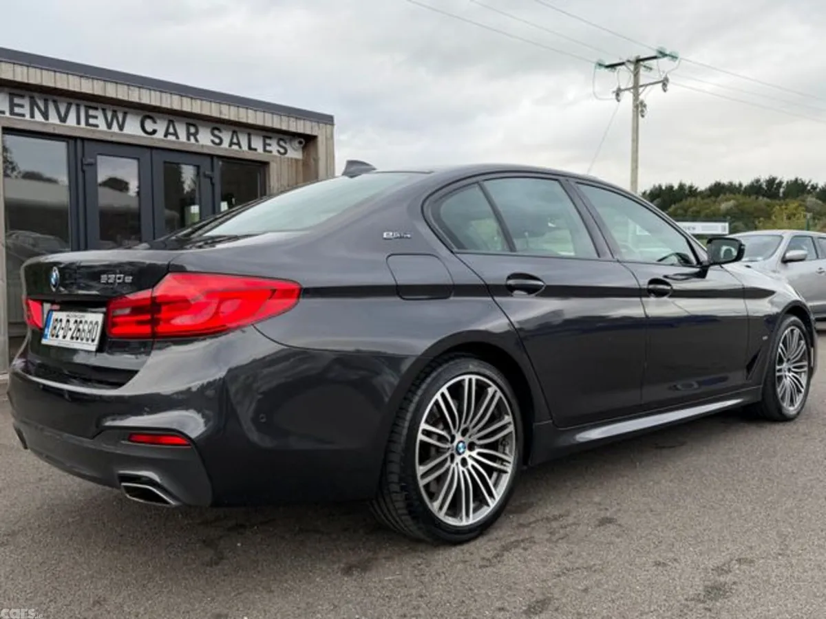 BMW 5-Series Saloon, Petrol Plug-in Hybrid, 2018, Grey