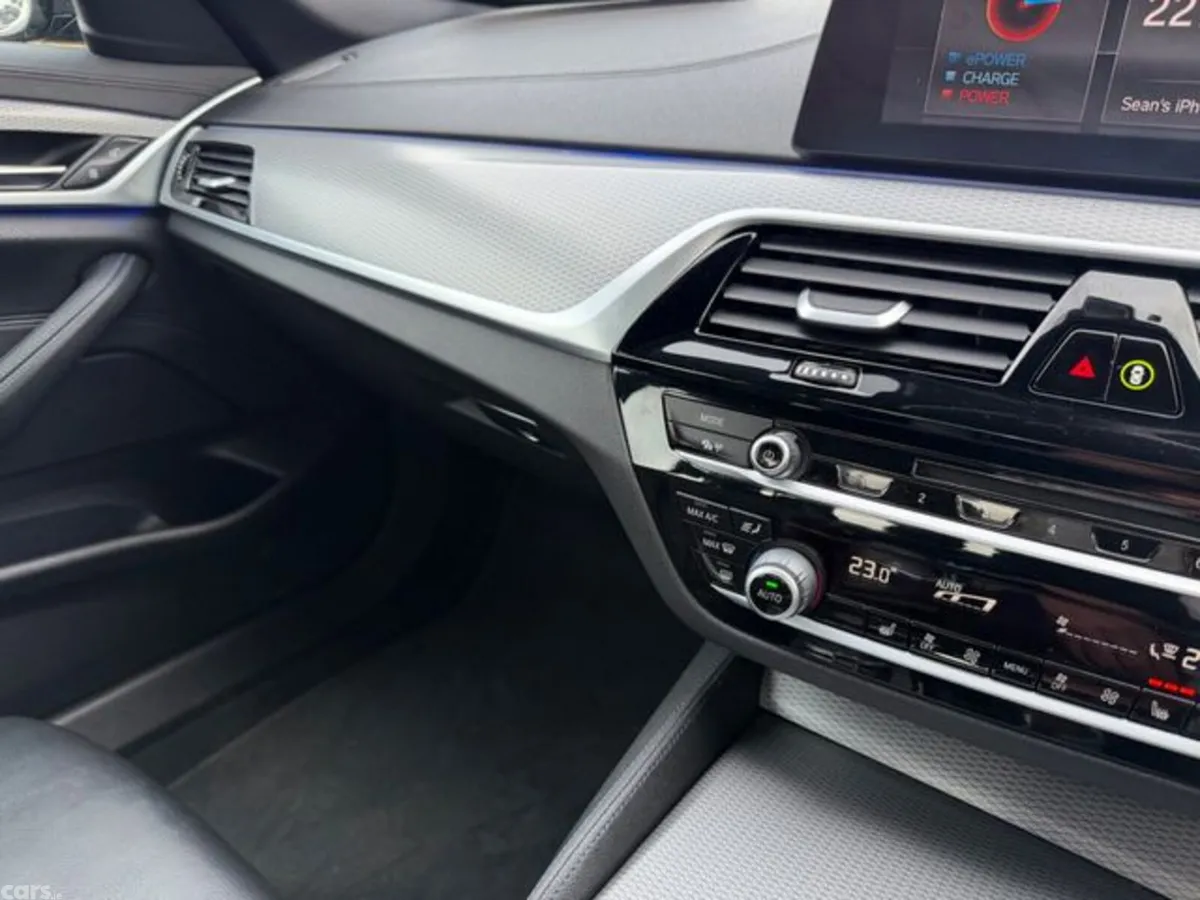 BMW 5-Series Saloon, Petrol Plug-in Hybrid, 2018, Grey