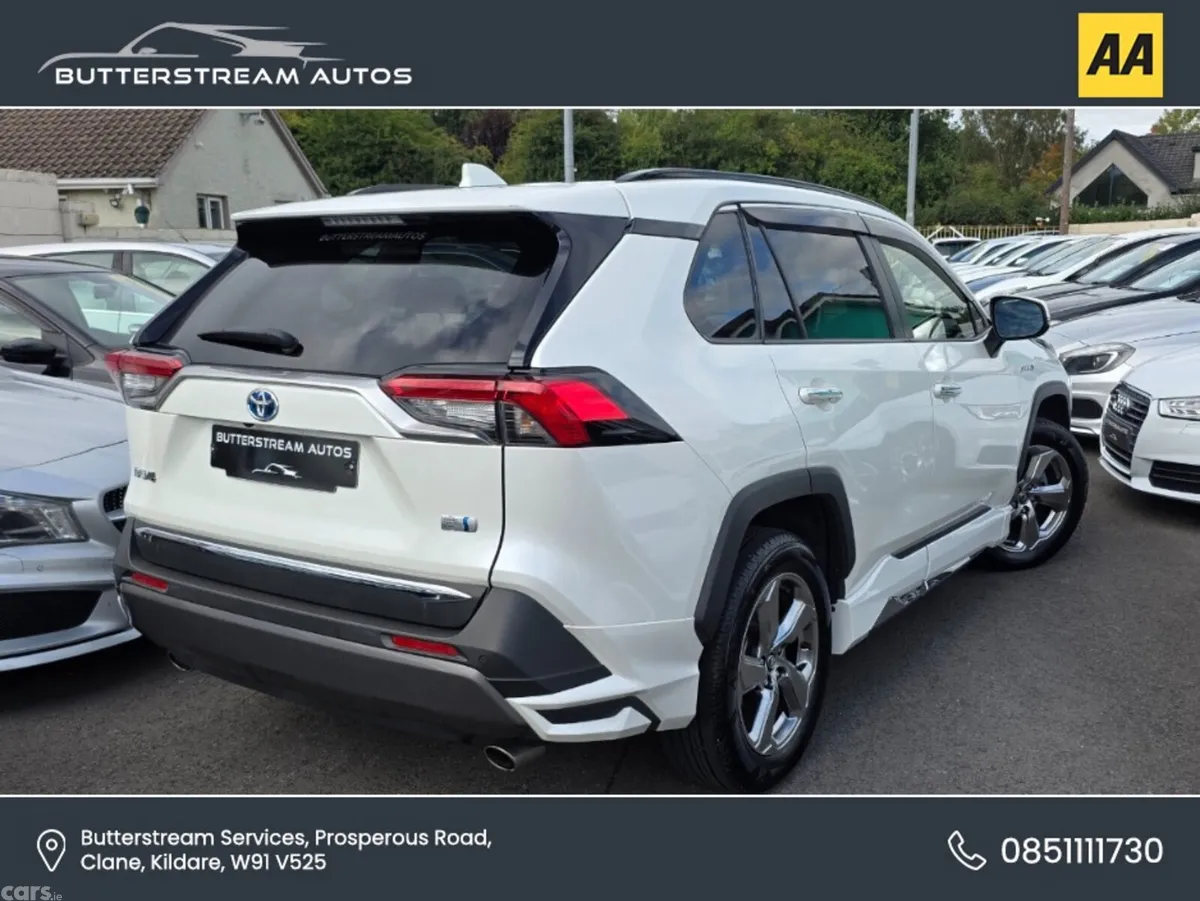 Toyota RAV4 SUV, Petrol Hybrid, 2019, White