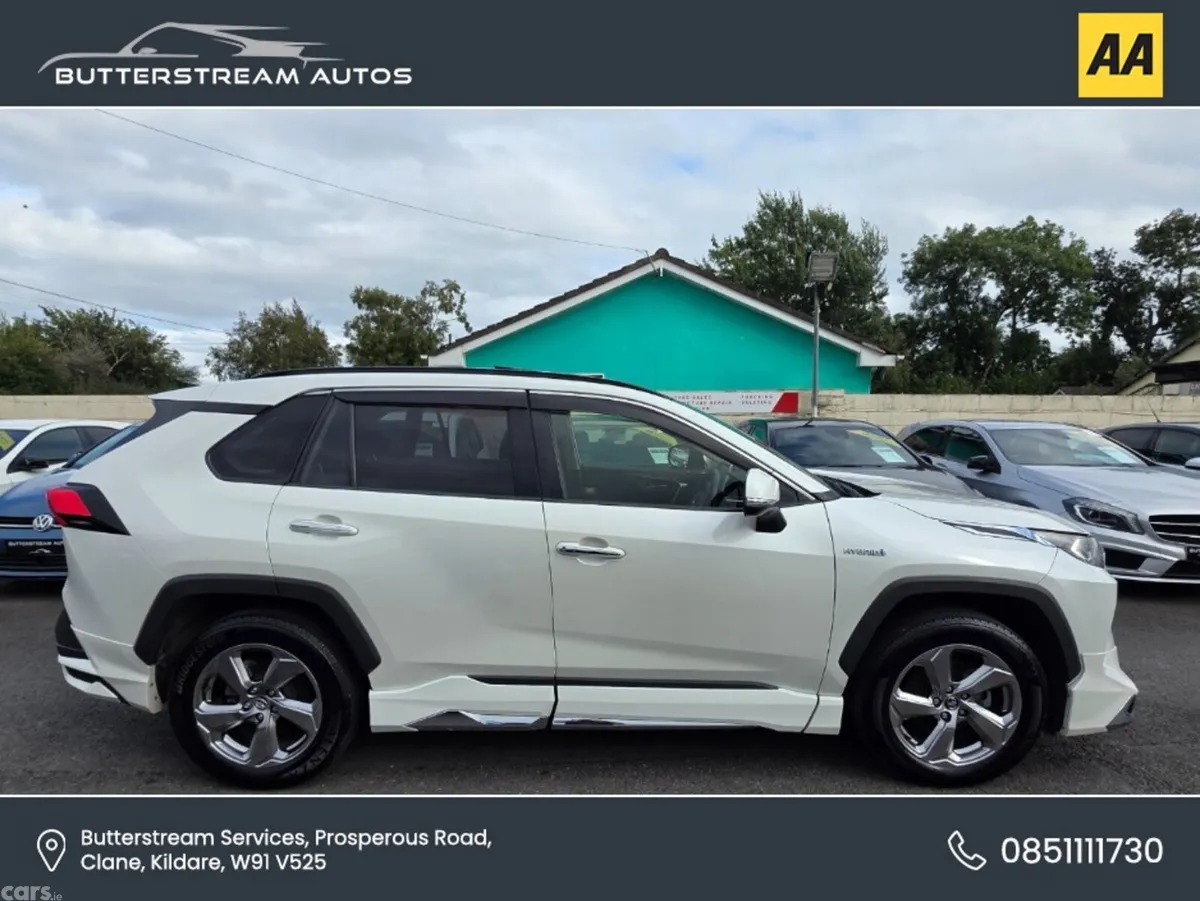 Toyota RAV4 SUV, Petrol Hybrid, 2019, White
