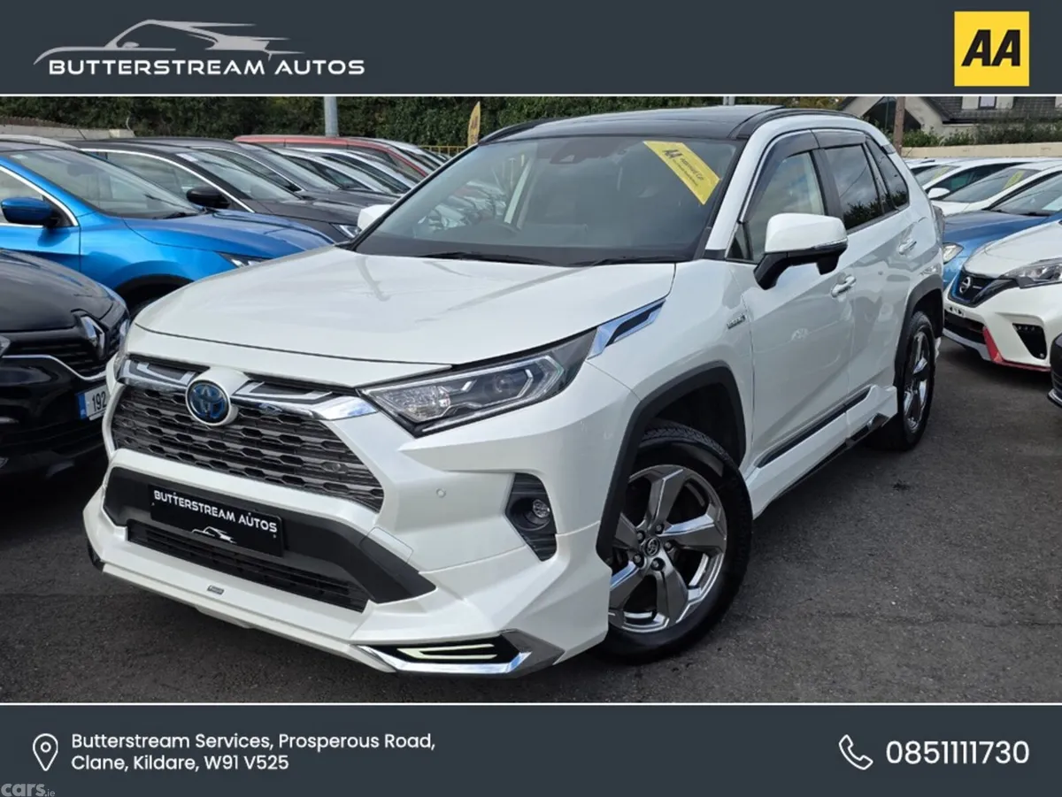 Toyota RAV4 SUV, Petrol Hybrid, 2019, White