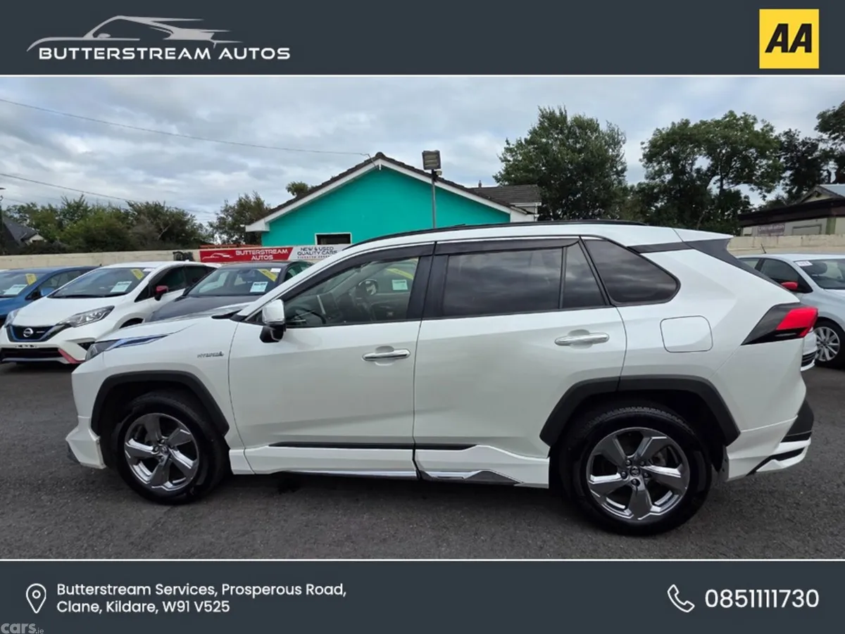 Toyota RAV4 SUV, Petrol Hybrid, 2019, White