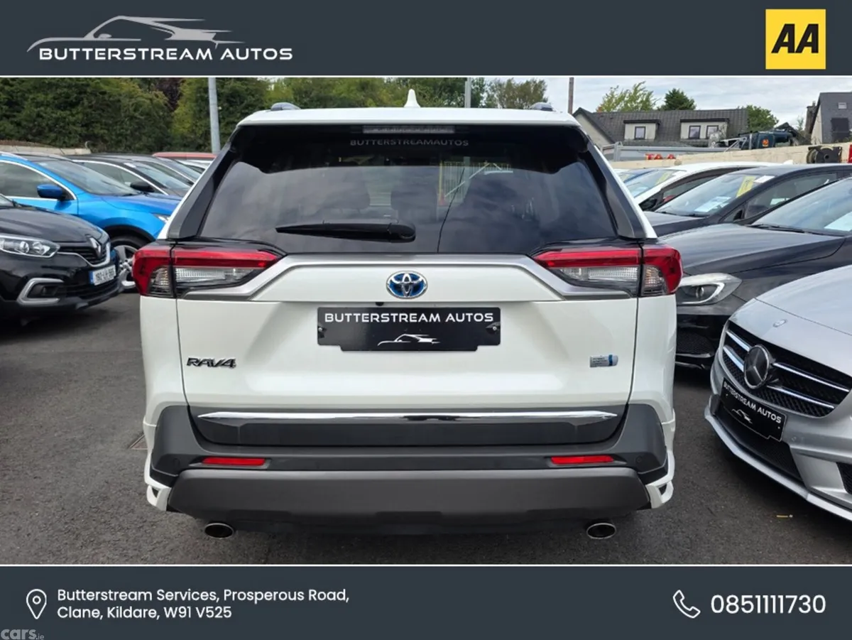 Toyota RAV4 SUV, Petrol Hybrid, 2019, White