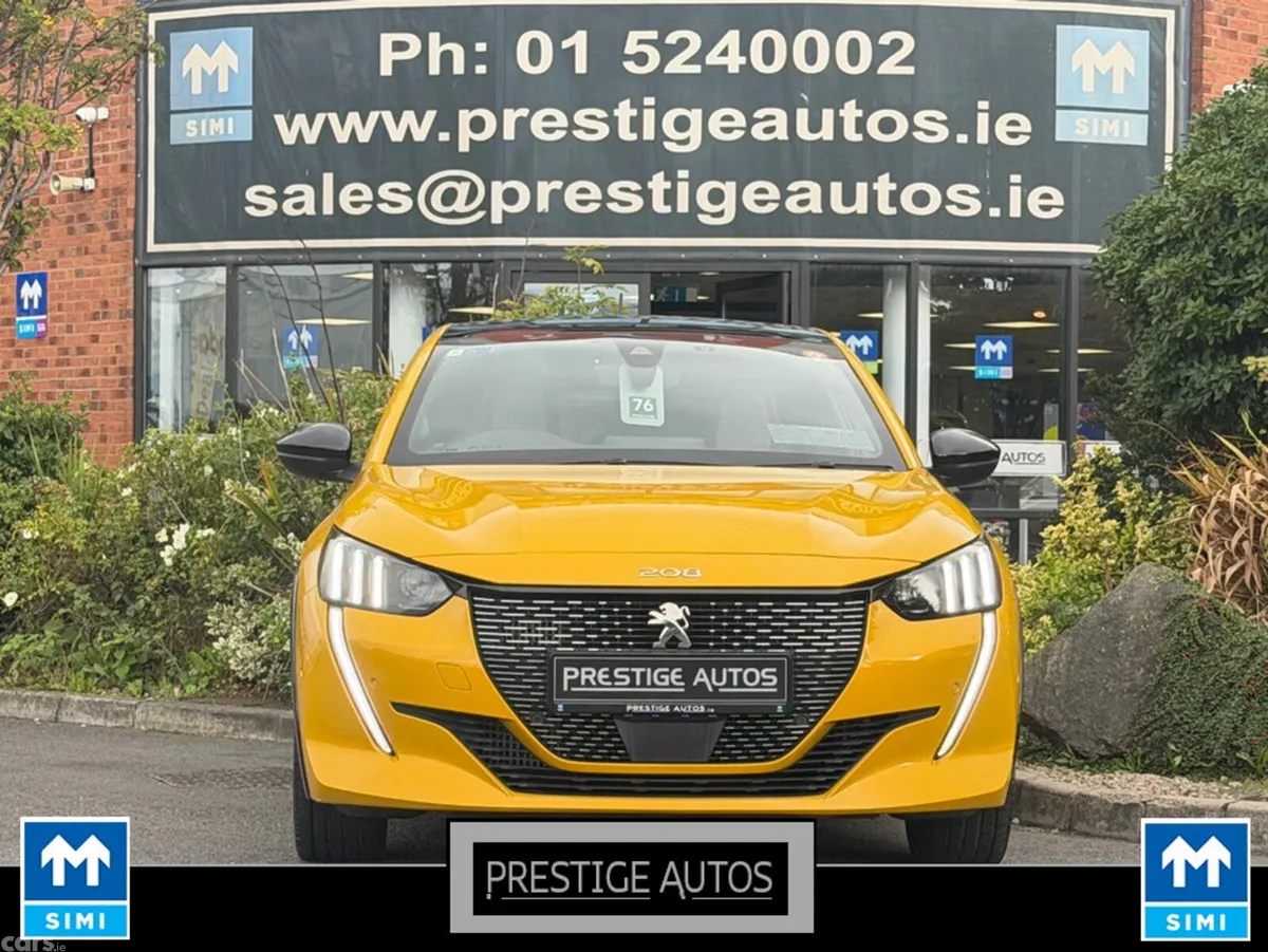 Peugeot 208 Hatchback, Petrol, 2020, Yellow