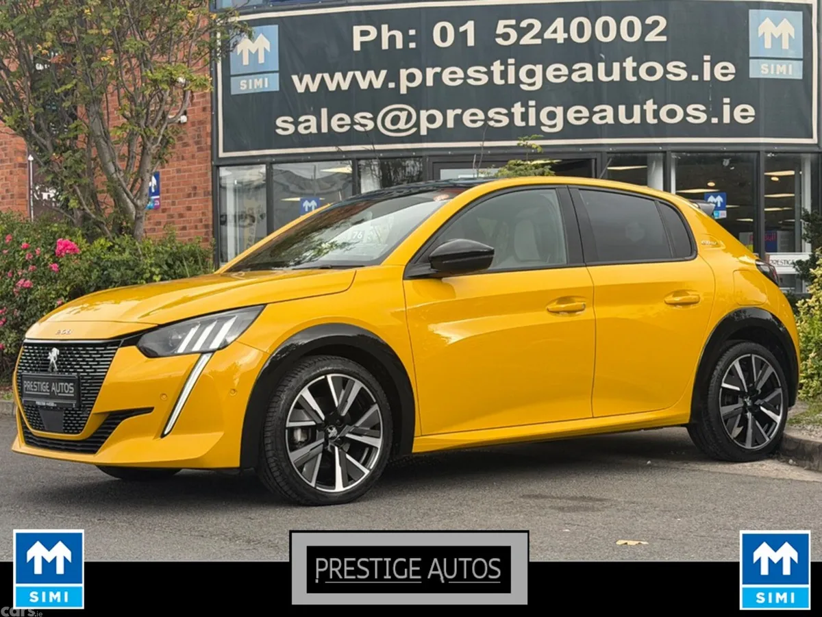 Peugeot 208 Hatchback, Petrol, 2020, Yellow