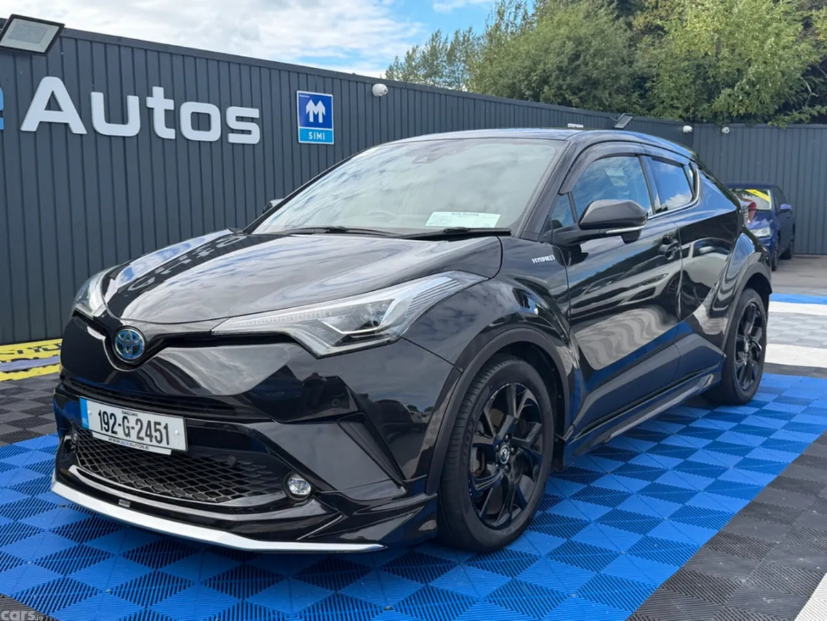 Toyota C-HR SUV, Petrol Hybrid, 2019, Black