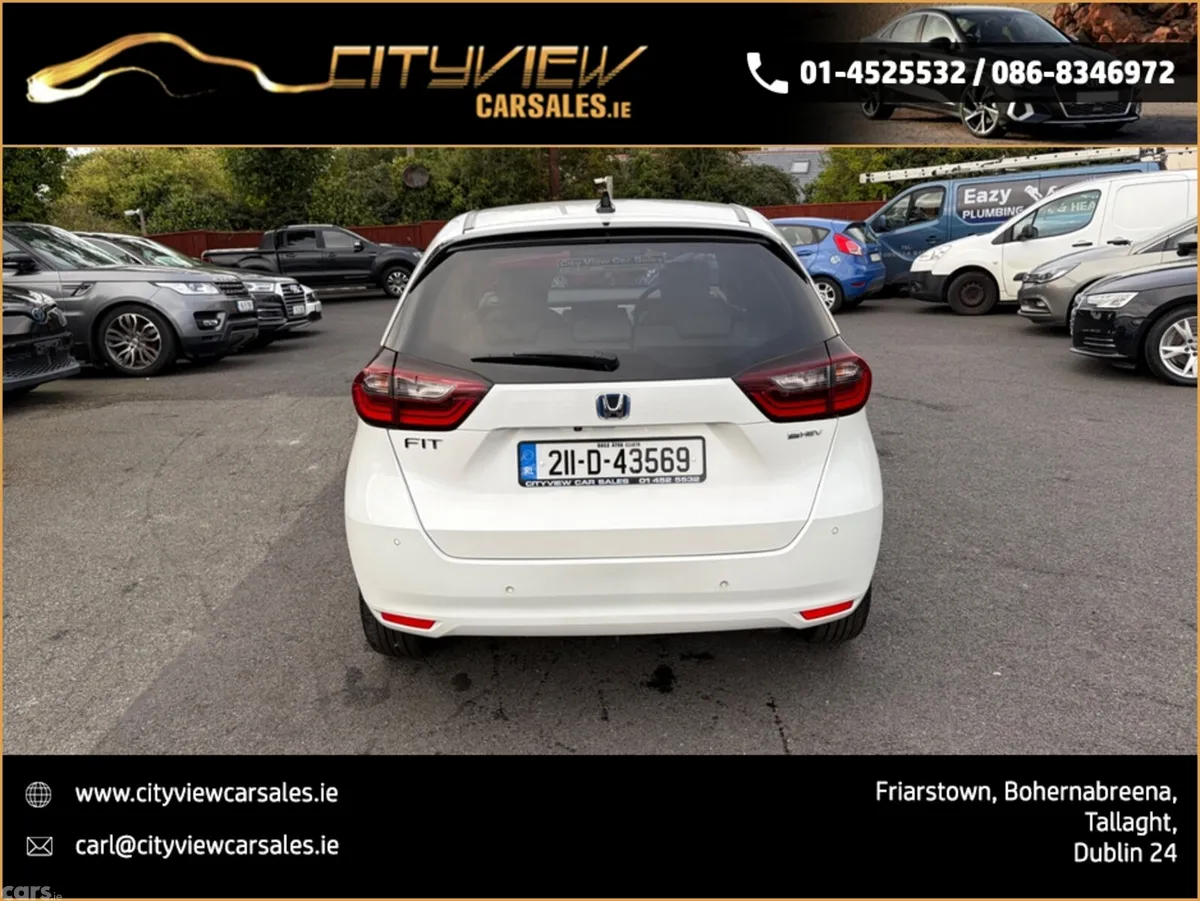 Honda Fit Hatchback, Petrol Hybrid, 2021, White