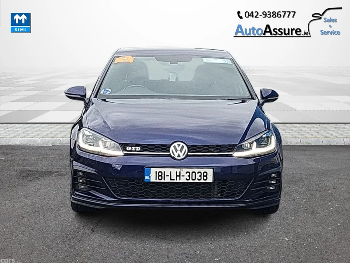 Volkswagen Golf Hatchback, Diesel, 2018, Blue