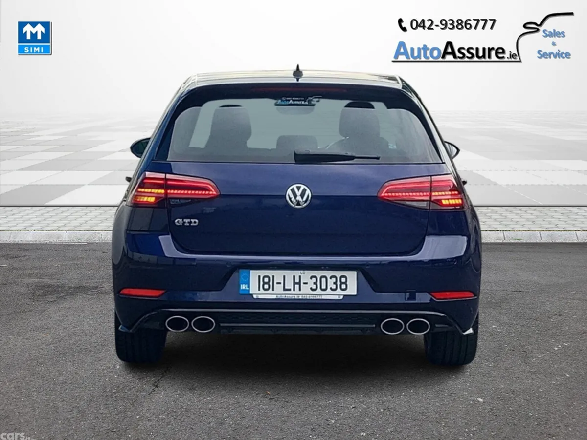 Volkswagen Golf Hatchback, Diesel, 2018, Blue
