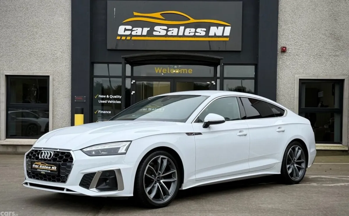 Audi A5 Hatchback, Diesel Hybrid, 2023, White
