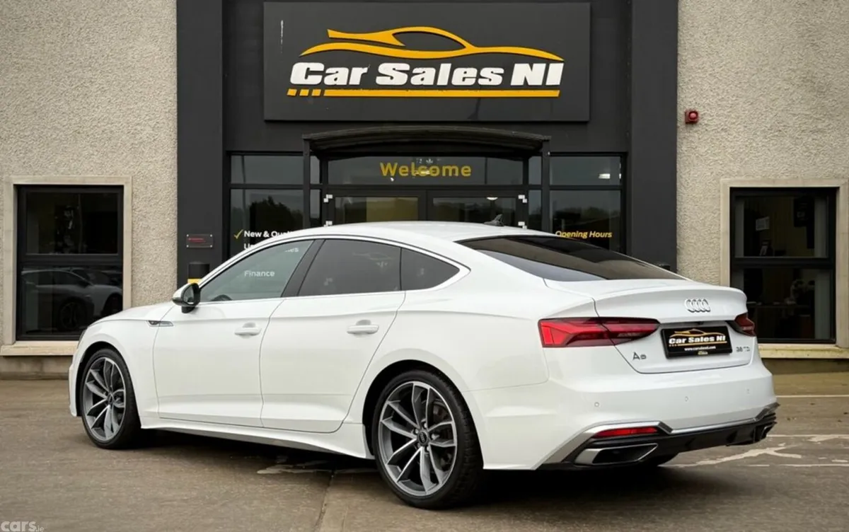 Audi A5 Hatchback, Diesel Hybrid, 2023, White