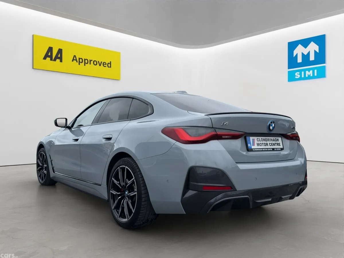 BMW i4 Hatchback, Electric, 2022, Grey
