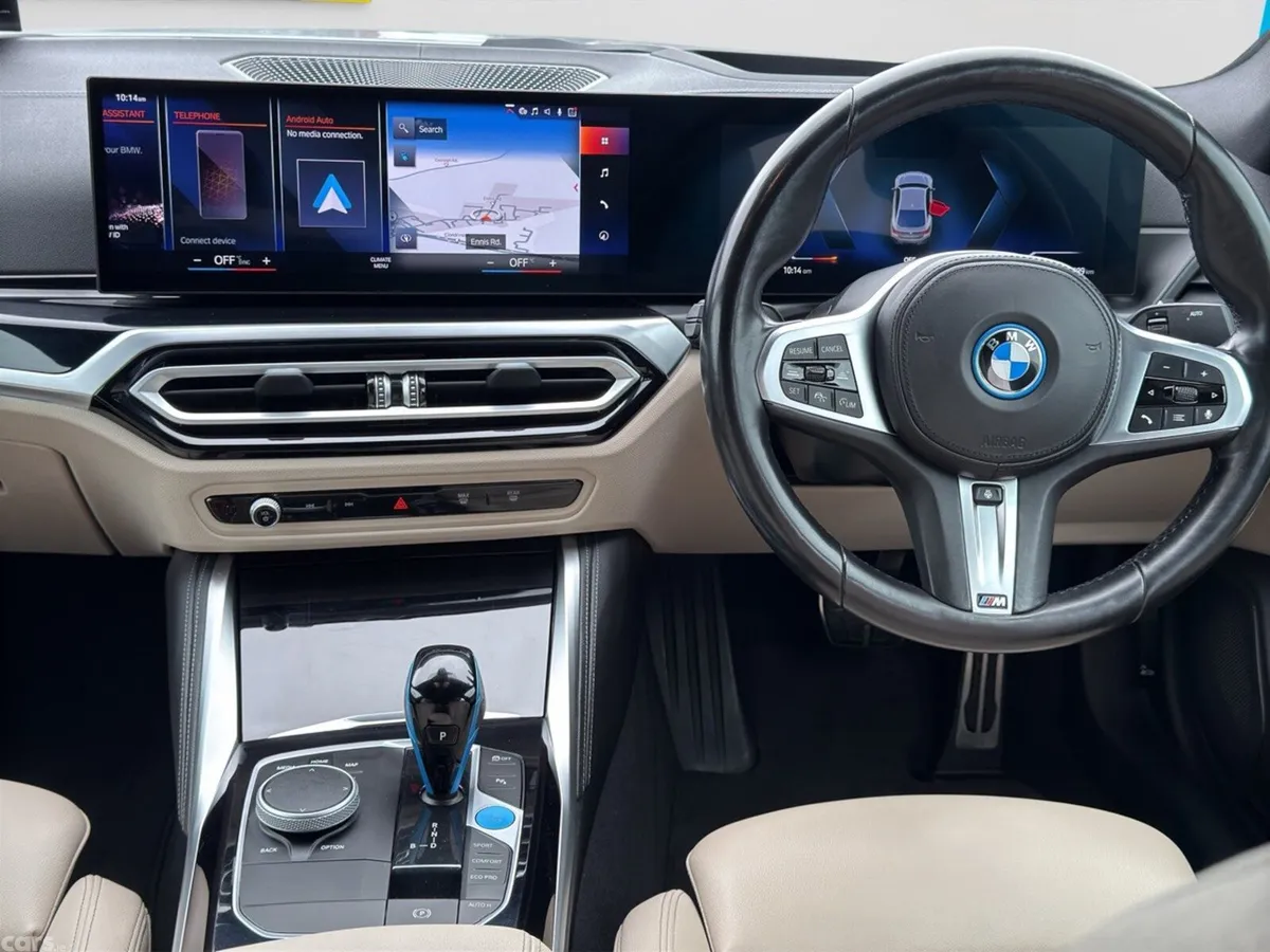 BMW i4 Hatchback, Electric, 2022, Grey