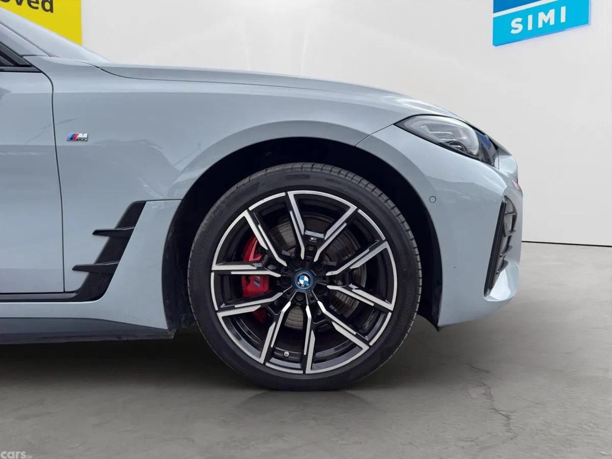BMW i4 Hatchback, Electric, 2022, Grey