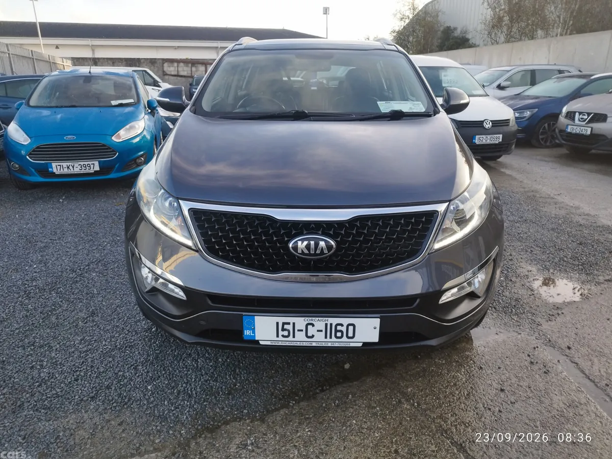 Kia Sportage SUV, Diesel, 2015, Silver