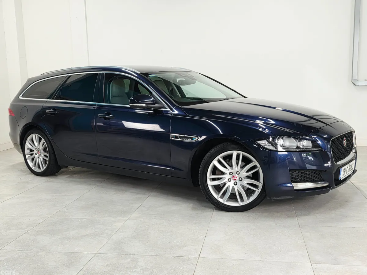 Jaguar XF Estate, Diesel, 2019, Blue