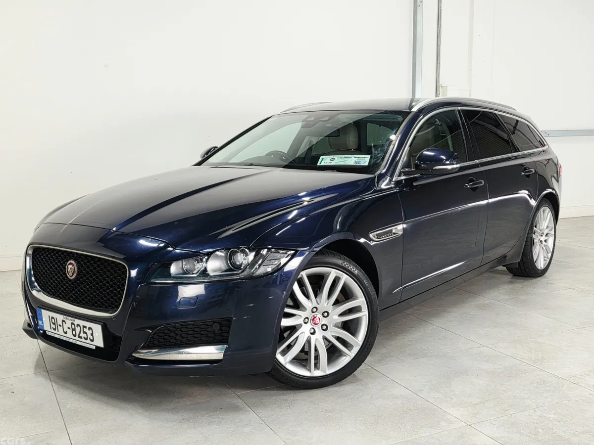Jaguar XF Estate, Diesel, 2019, Blue