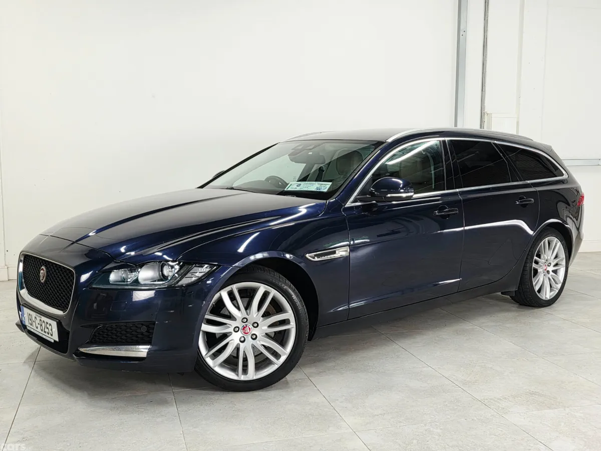 Jaguar XF Estate, Diesel, 2019, Blue