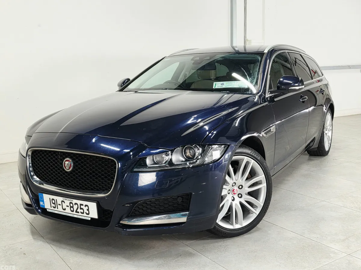 Jaguar XF Estate, Diesel, 2019, Blue