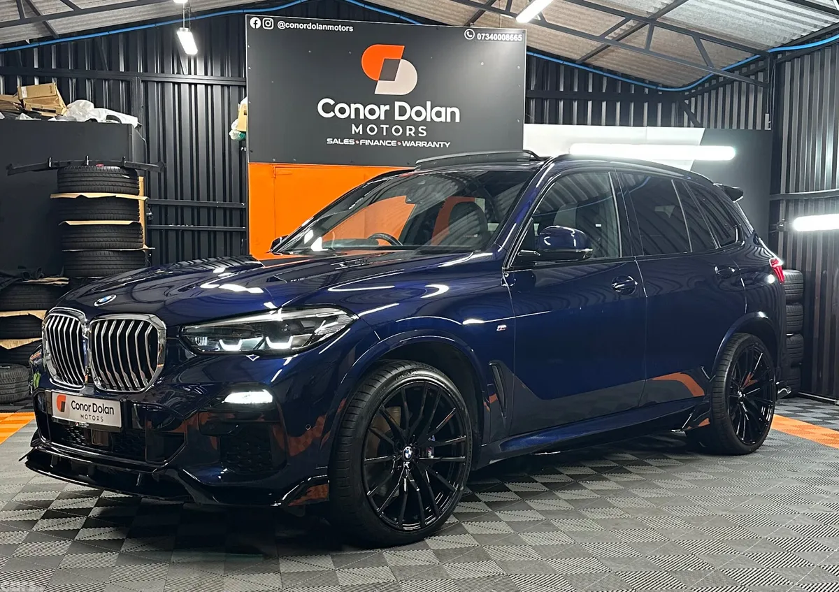 BMW X5 SUV, Diesel Hybrid, 2021, Blue