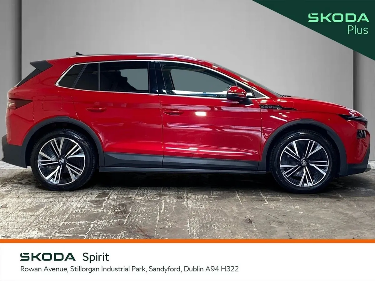 Skoda Elroq Hatchback, Electric, 2025, Red