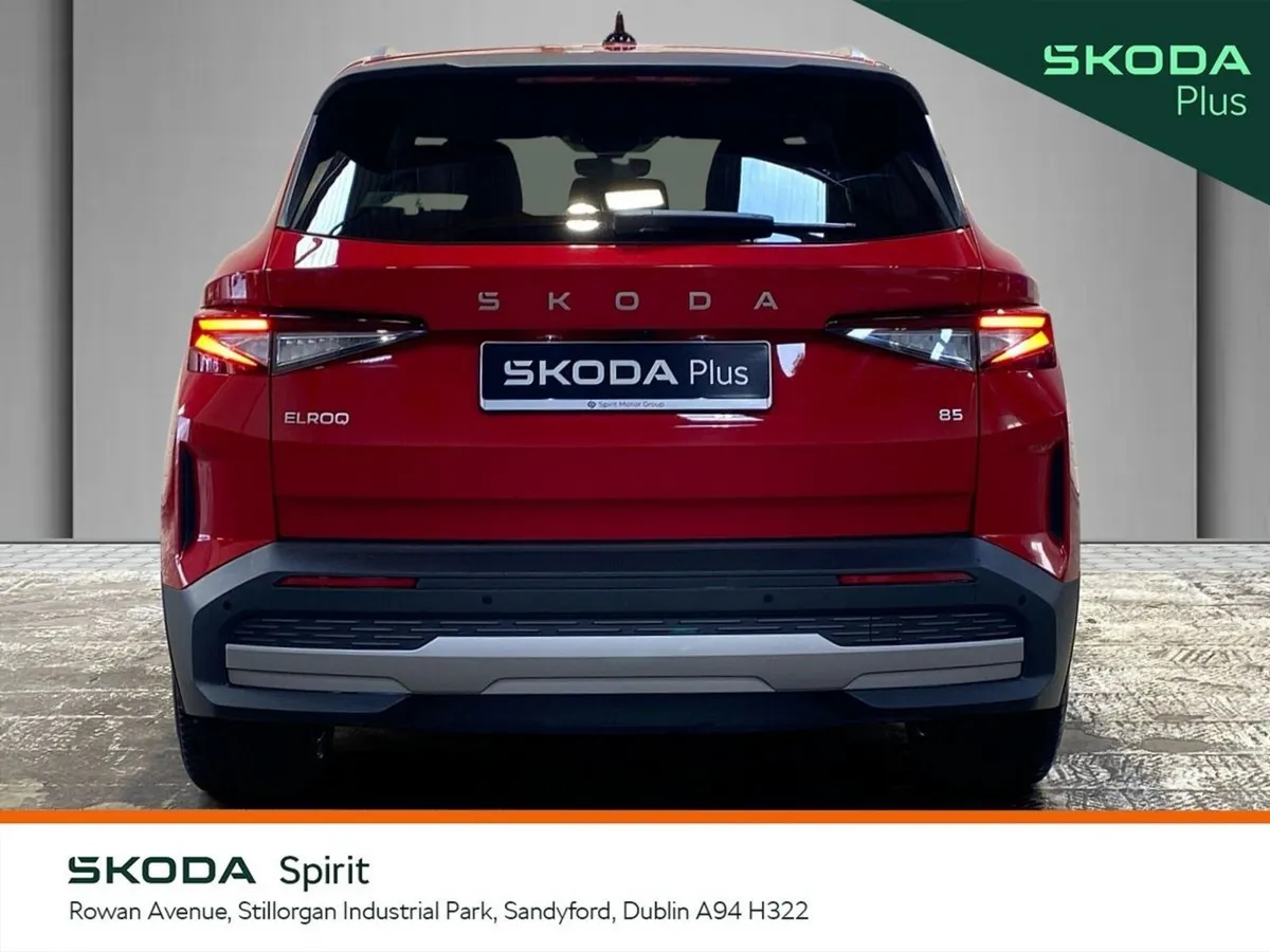 Skoda Elroq Hatchback, Electric, 2025, Red