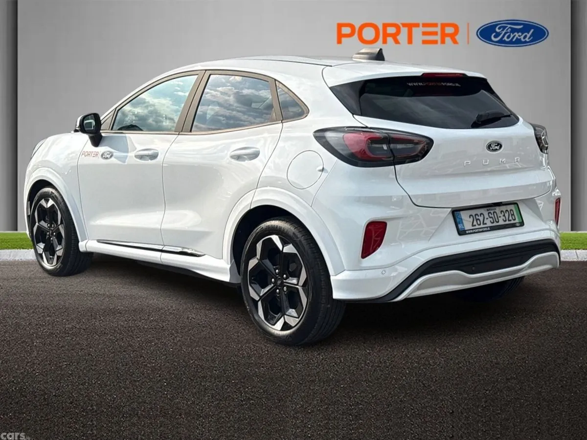 Ford Puma MPV, Electric, 2026, White