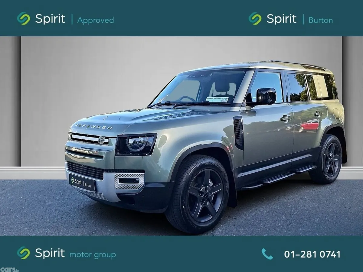 Land Rover Defender SUV, Petrol Plug-in Hybrid, 2024, Green