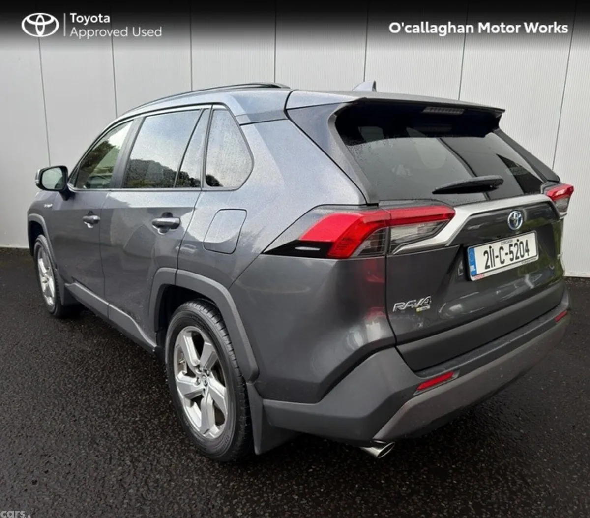 Toyota RAV4 SUV, Petrol Hybrid, 2021, Grey