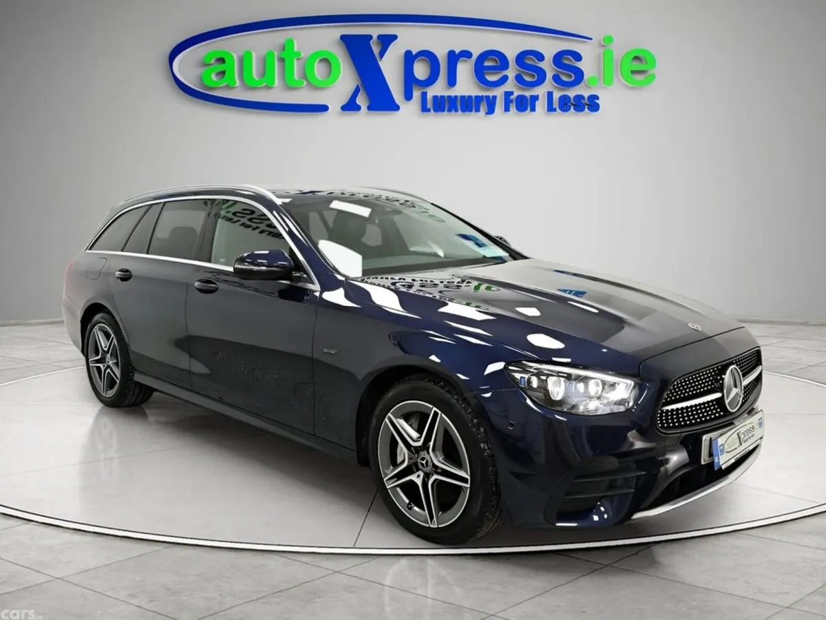 Mercedes-Benz E-Class Estate, Diesel Hybrid, 2020, Blue